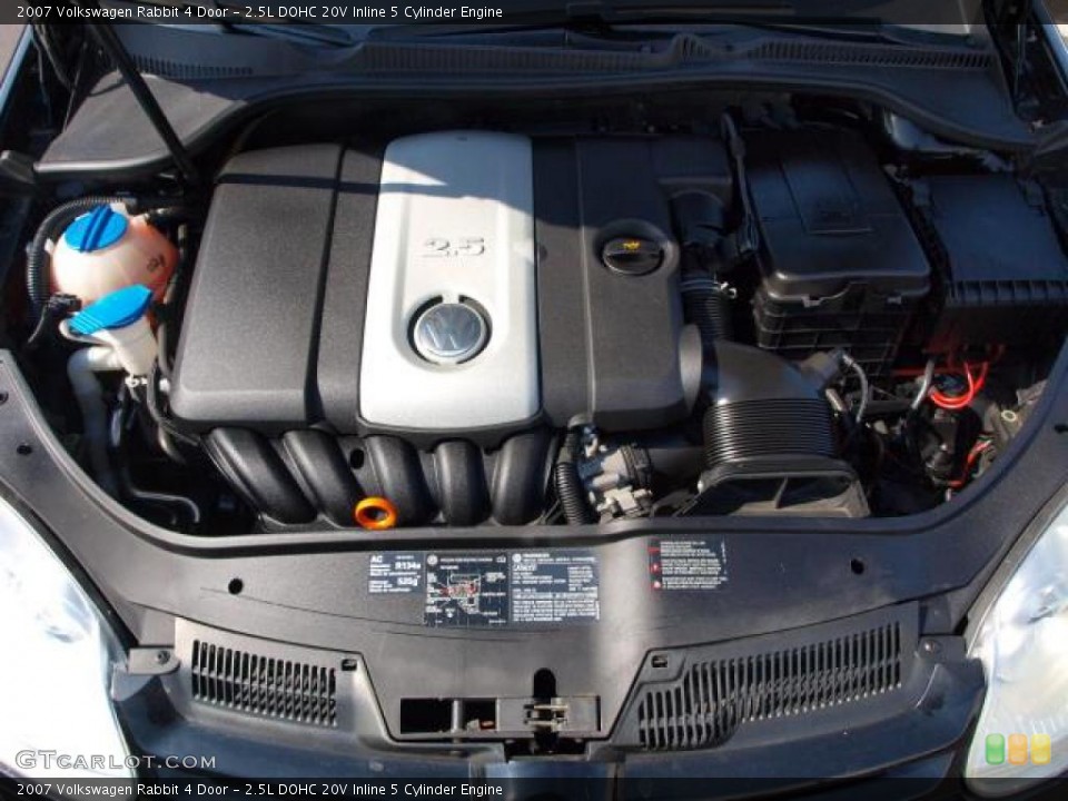 2.5L DOHC 20V Inline 5 Cylinder Engine for the 2007 Volkswagen Rabbit #46911920