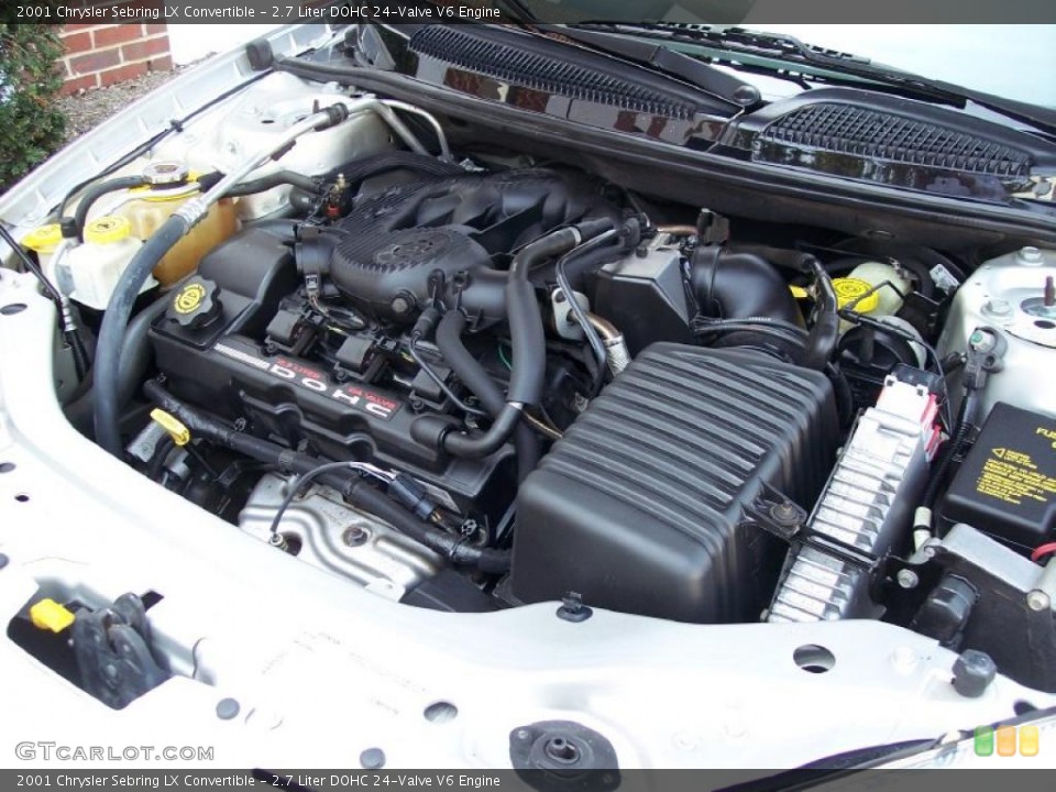 2.7 Liter DOHC 24-Valve V6 Engine for the 2001 Chrysler Sebring #46914617