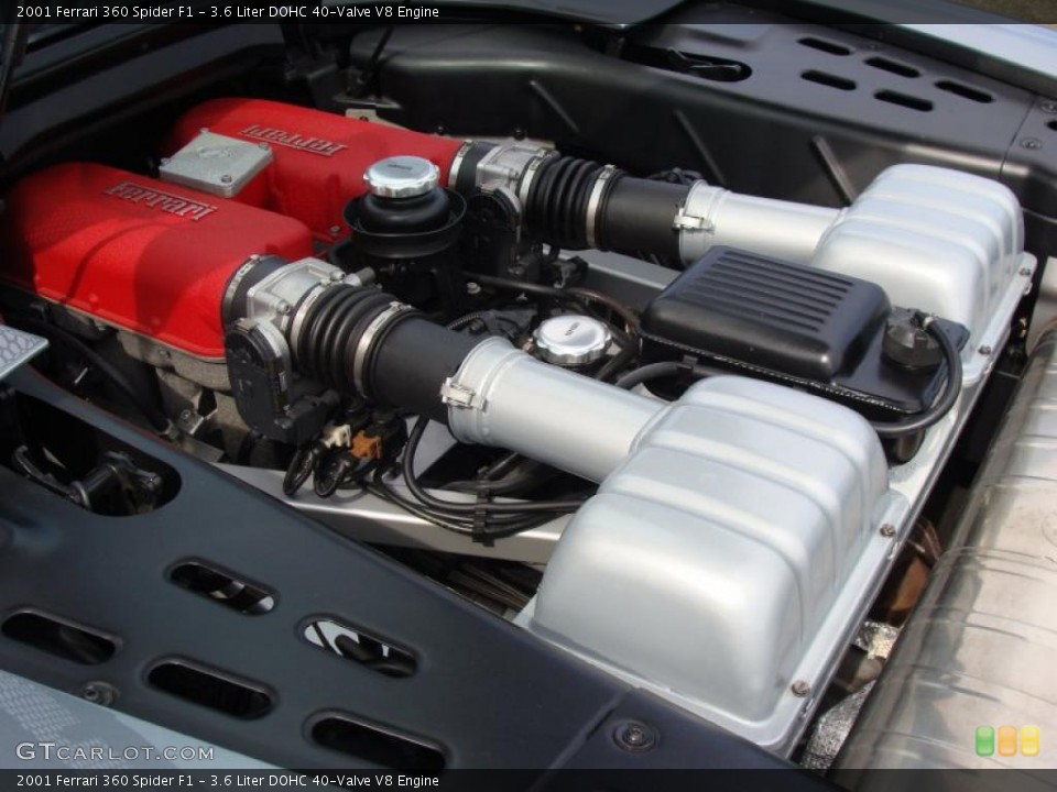 3.6 Liter DOHC 40-Valve V8 Engine for the 2001 Ferrari 360 #46914644