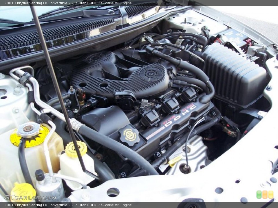 2.7 Liter DOHC 24-Valve V6 Engine for the 2001 Chrysler Sebring #46914662