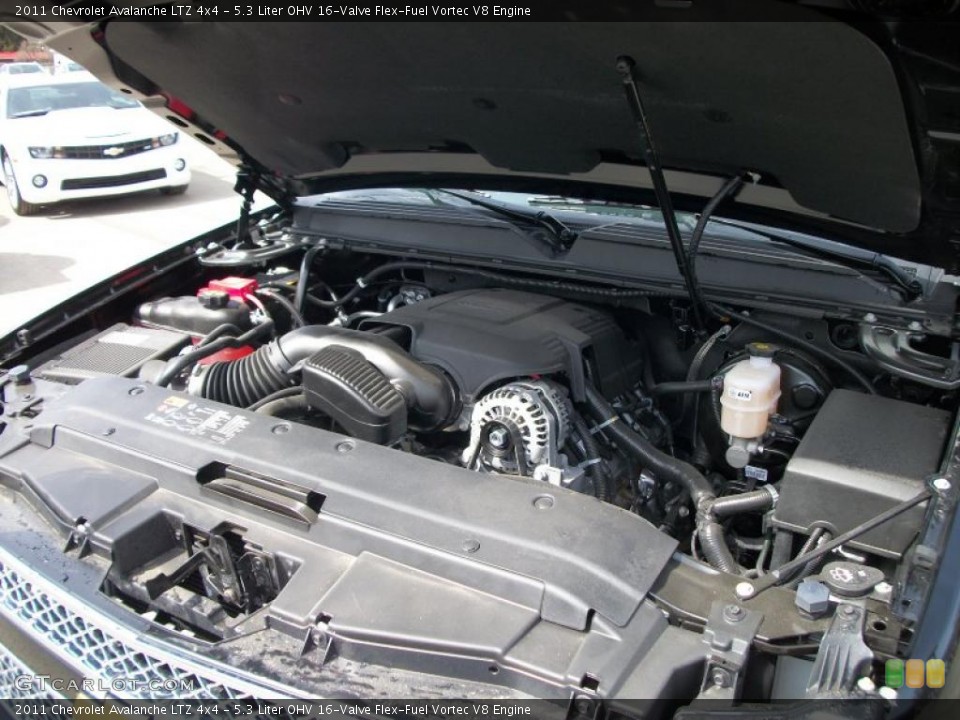 5.3 Liter OHV 16-Valve Flex-Fuel Vortec V8 Engine for the 2011 Chevrolet Avalanche #46916624