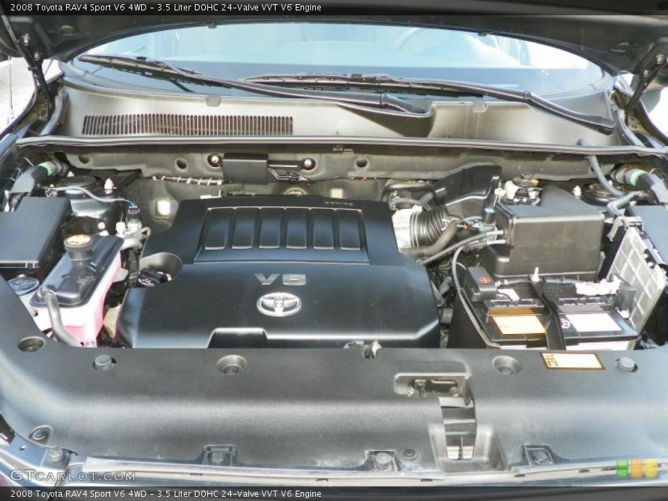 3.5 Liter DOHC 24-Valve VVT V6 Engine for the 2008 Toyota RAV4 #46916765