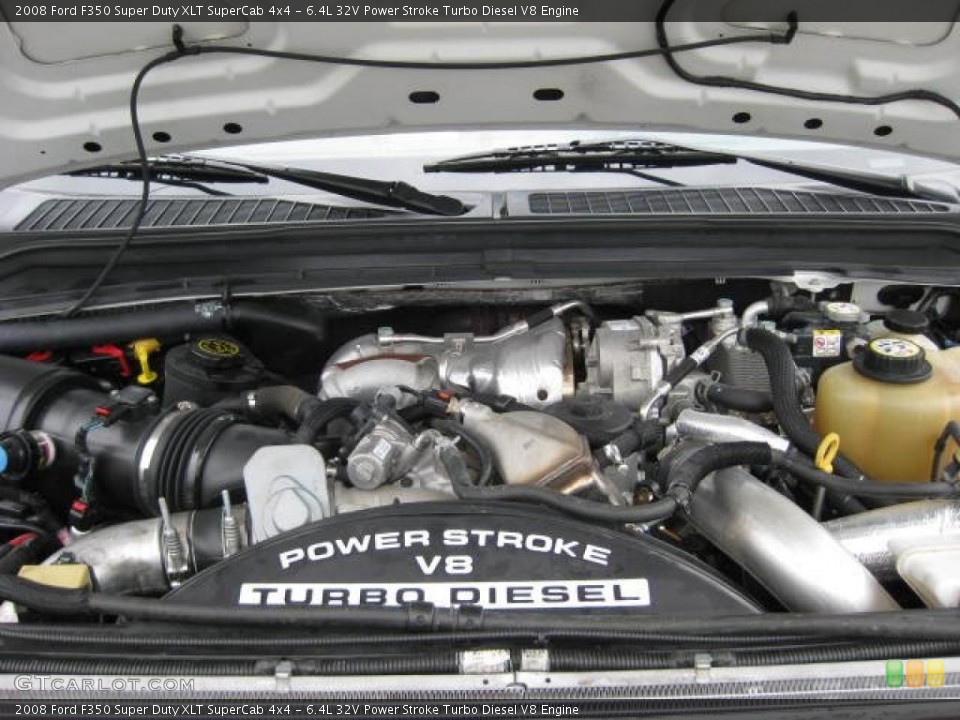 6.4L 32V Power Stroke Turbo Diesel V8 Engine for the 2008 Ford F350 Super Duty #46918907