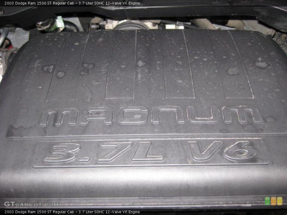 3.7 Liter SOHC 12-Valve V6 Engine for the 2003 Dodge Ram 1500 #46919501