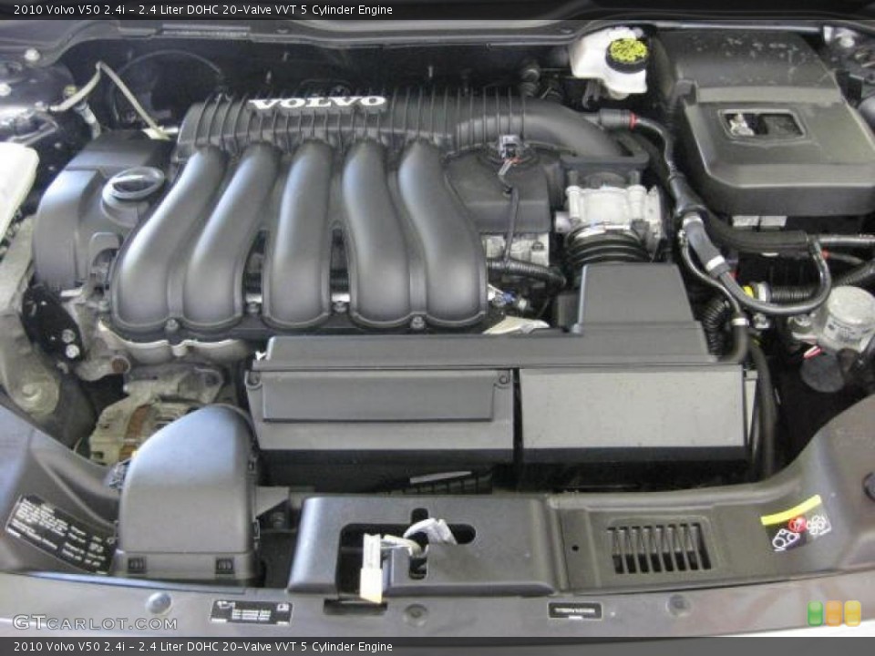 2.4 Liter DOHC 20-Valve VVT 5 Cylinder Engine for the 2010 Volvo V50 #46923002