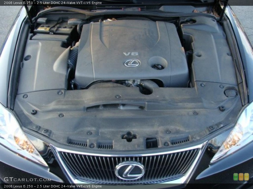 2.5 Liter DOHC 24-Valve VVT-i V6 Engine for the 2008 Lexus IS #46932569