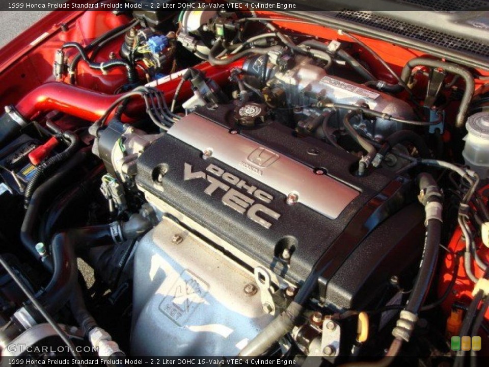 2.2 Liter DOHC 16-Valve VTEC 4 Cylinder Engine for the 1999 Honda Prelude #46938735