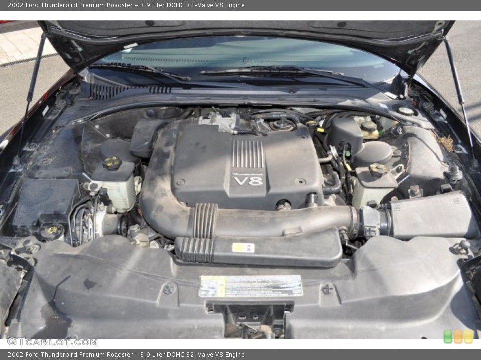 3.9 Liter DOHC 32-Valve V8 Engine for the 2002 Ford Thunderbird #46942997