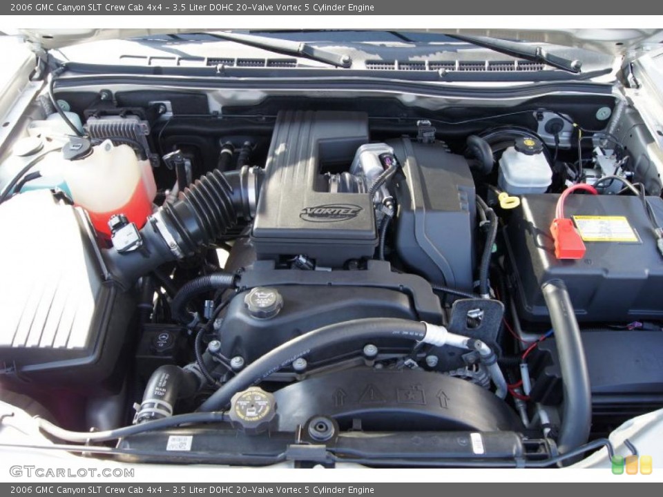 3.5 Liter DOHC 20-Valve Vortec 5 Cylinder Engine for the 2006 GMC Canyon #46943868