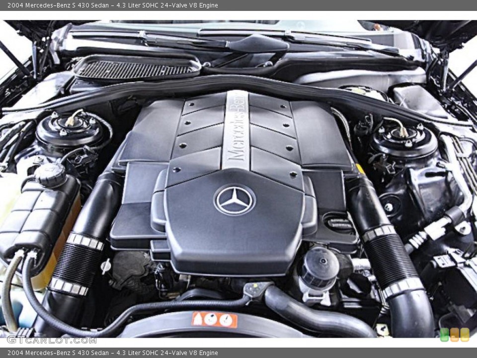 4.3 Liter SOHC 24-Valve V8 Engine for the 2004 Mercedes-Benz S #46948632