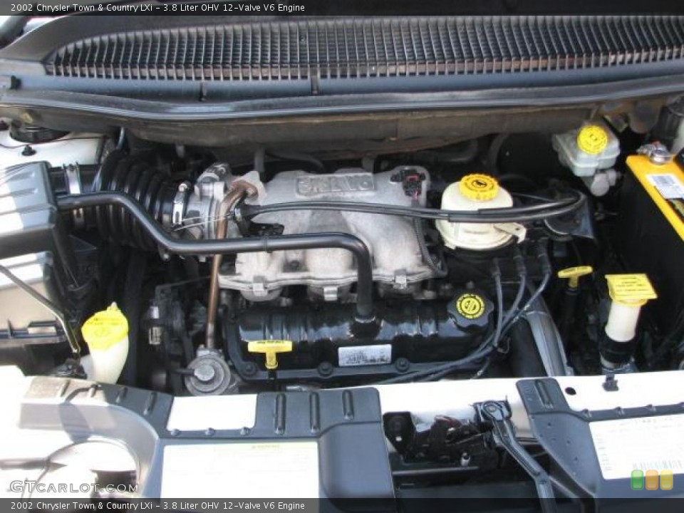 3.8 Liter OHV 12-Valve V6 Engine for the 2002 Chrysler Town & Country #46951797