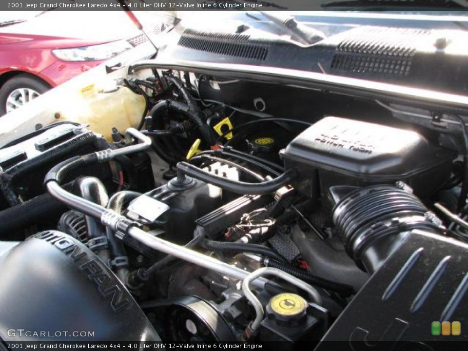 4.0 Liter OHV 12-Valve Inline 6 Cylinder Engine for the 2001 Jeep Grand Cherokee #46952097