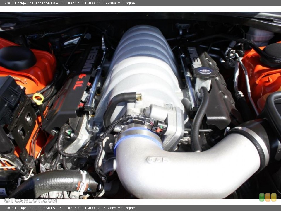 6.1 Liter SRT HEMI OHV 16-Valve V8 Engine for the 2008 Dodge Challenger #46957923