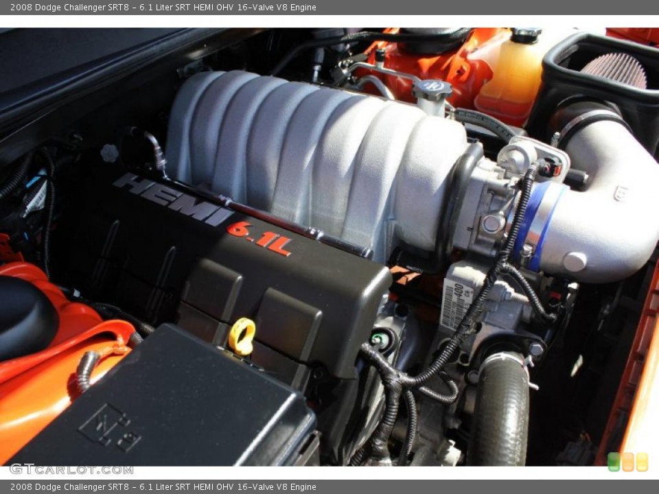 6.1 Liter SRT HEMI OHV 16-Valve V8 Engine for the 2008 Dodge Challenger #46957938