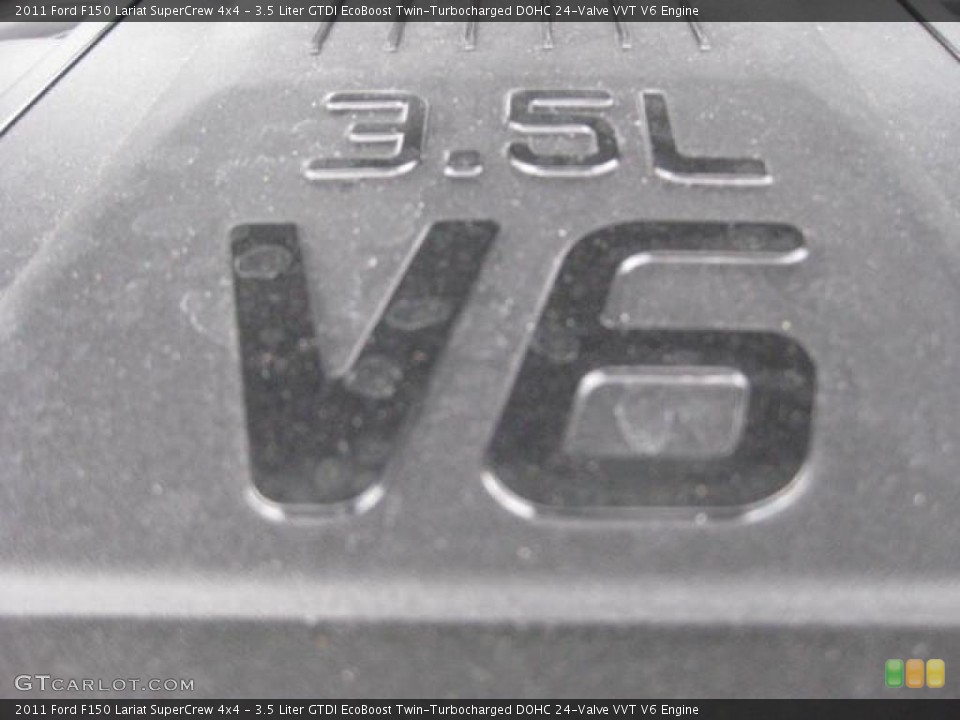 3.5 Liter GTDI EcoBoost Twin-Turbocharged DOHC 24-Valve VVT V6 Engine for the 2011 Ford F150 #46959108