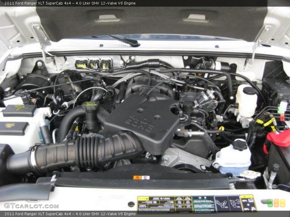 4.0 Liter OHV 12-Valve V6 Engine for the 2011 Ford Ranger #46960005