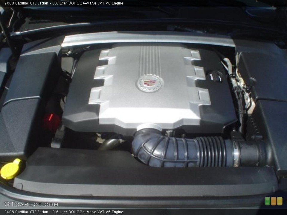 3.6 Liter DOHC 24-Valve VVT V6 Engine for the 2008 Cadillac CTS #46963269
