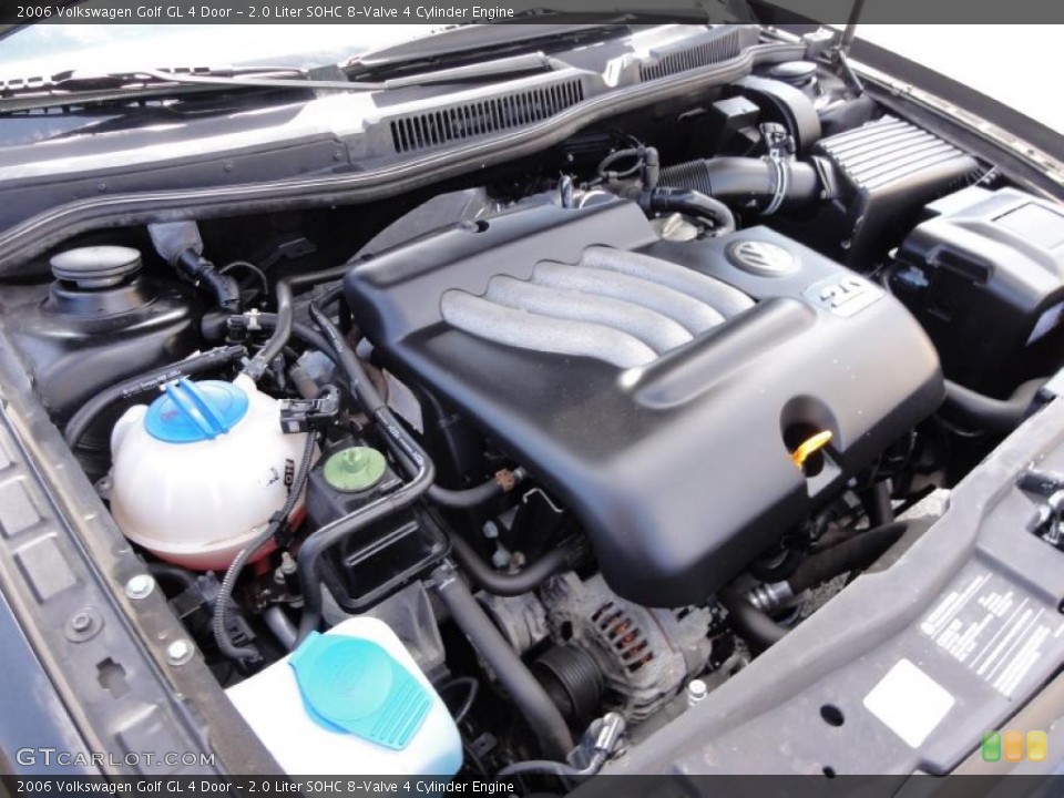 2.0 Liter SOHC 8-Valve 4 Cylinder Engine for the 2006 Volkswagen Golf #46964199