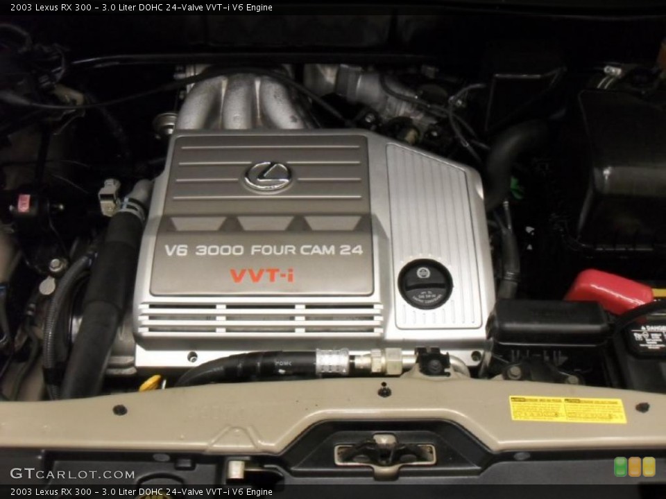 3.0 Liter DOHC 24-Valve VVT-i V6 Engine for the 2003 Lexus RX #46967710