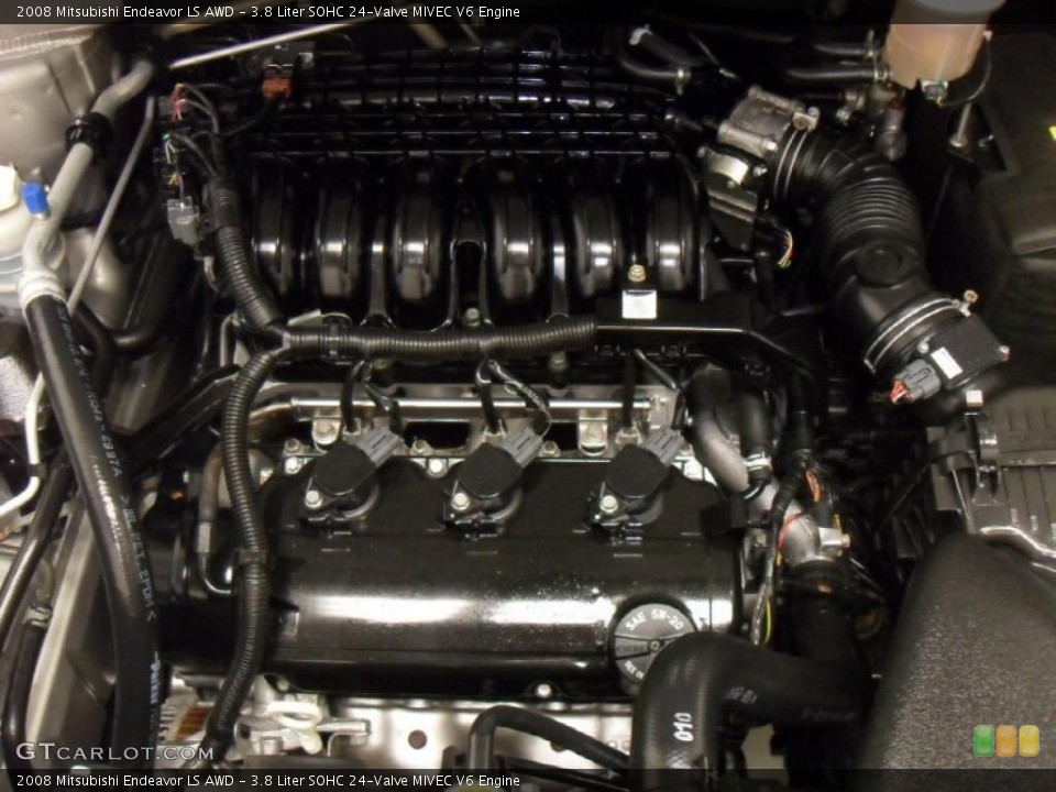 3.8 Liter SOHC 24-Valve MIVEC V6 Engine for the 2008 Mitsubishi Endeavor #46968111
