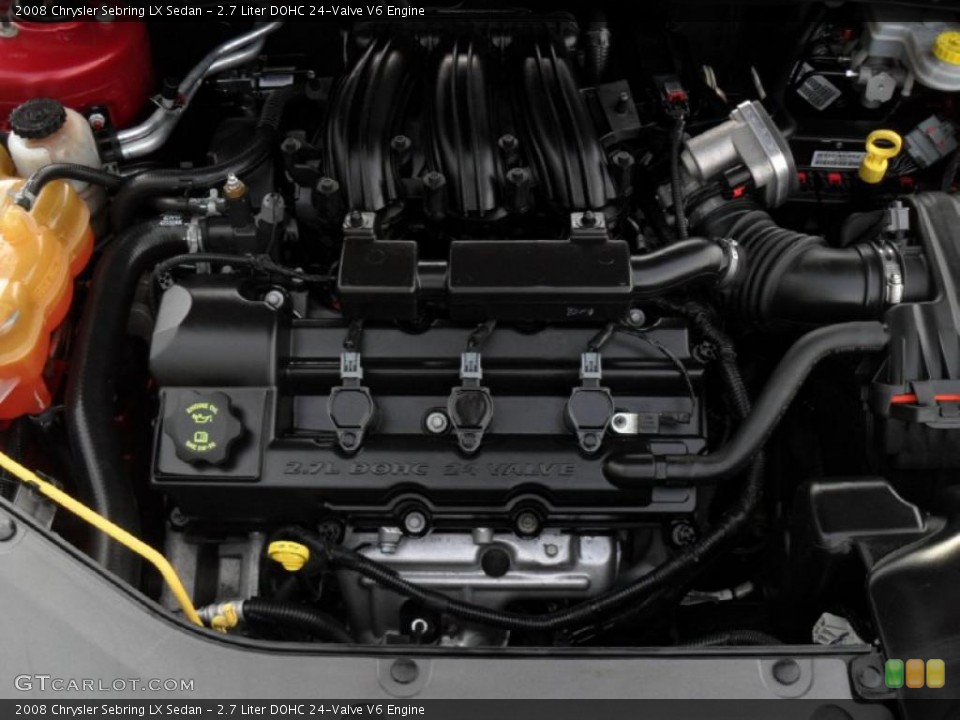 2.7 Liter DOHC 24-Valve V6 Engine for the 2008 Chrysler Sebring #46970796