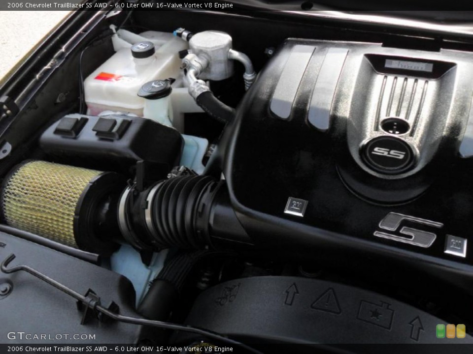 6.0 Liter OHV 16-Valve Vortec V8 Engine for the 2006 Chevrolet TrailBlazer #46971261