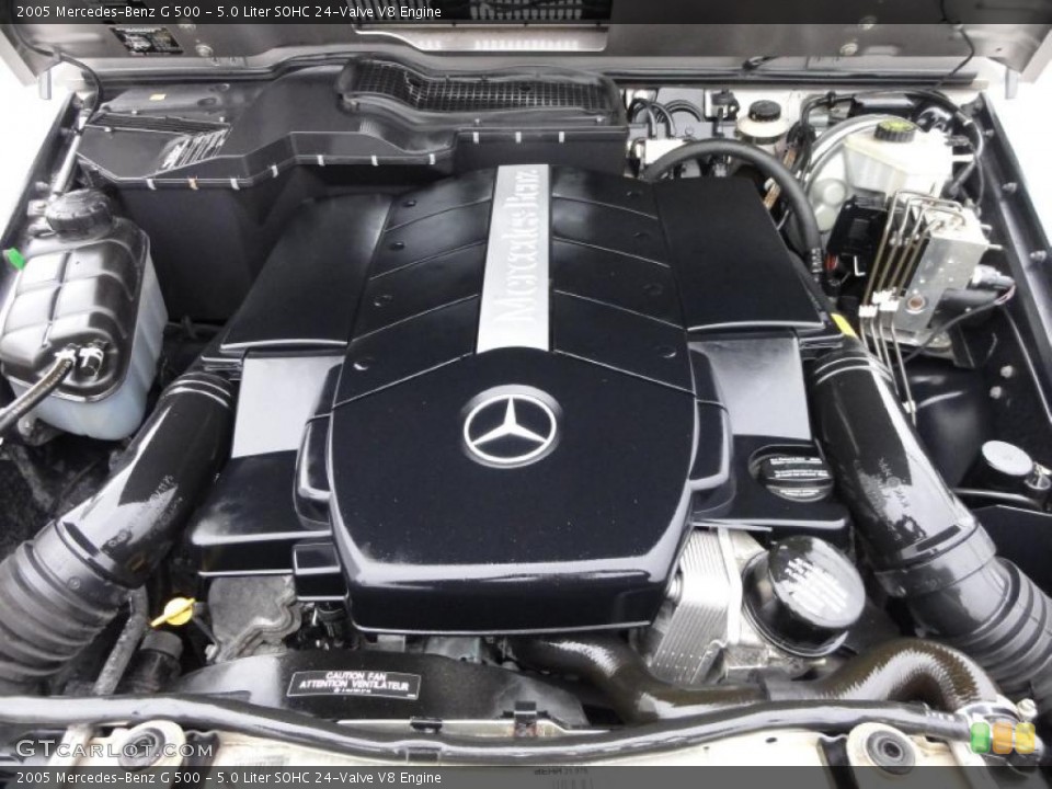 5.0 Liter SOHC 24-Valve V8 Engine for the 2005 Mercedes-Benz G #46974693