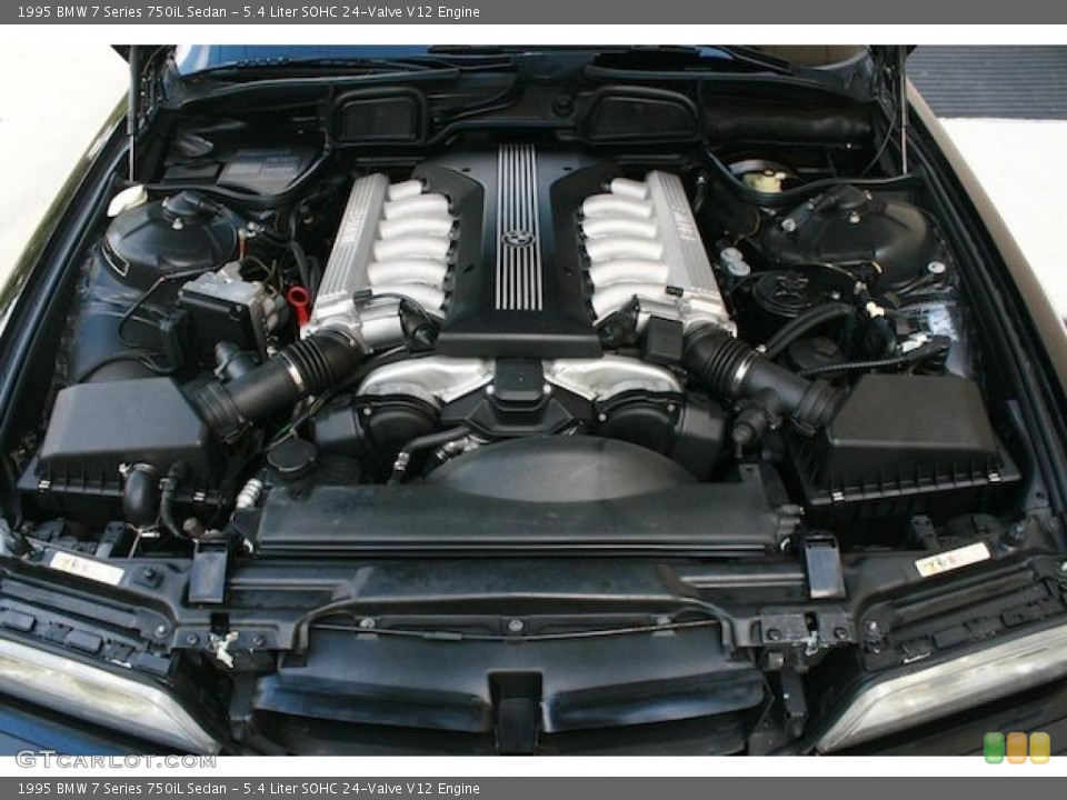 5.4 Liter SOHC 24-Valve V12 1995 BMW 7 Series Engine