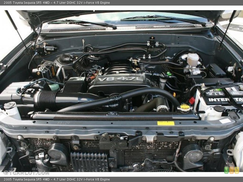 4.7 Liter DOHC 32V i-Force V8 Engine for the 2005 Toyota Sequoia #46976613
