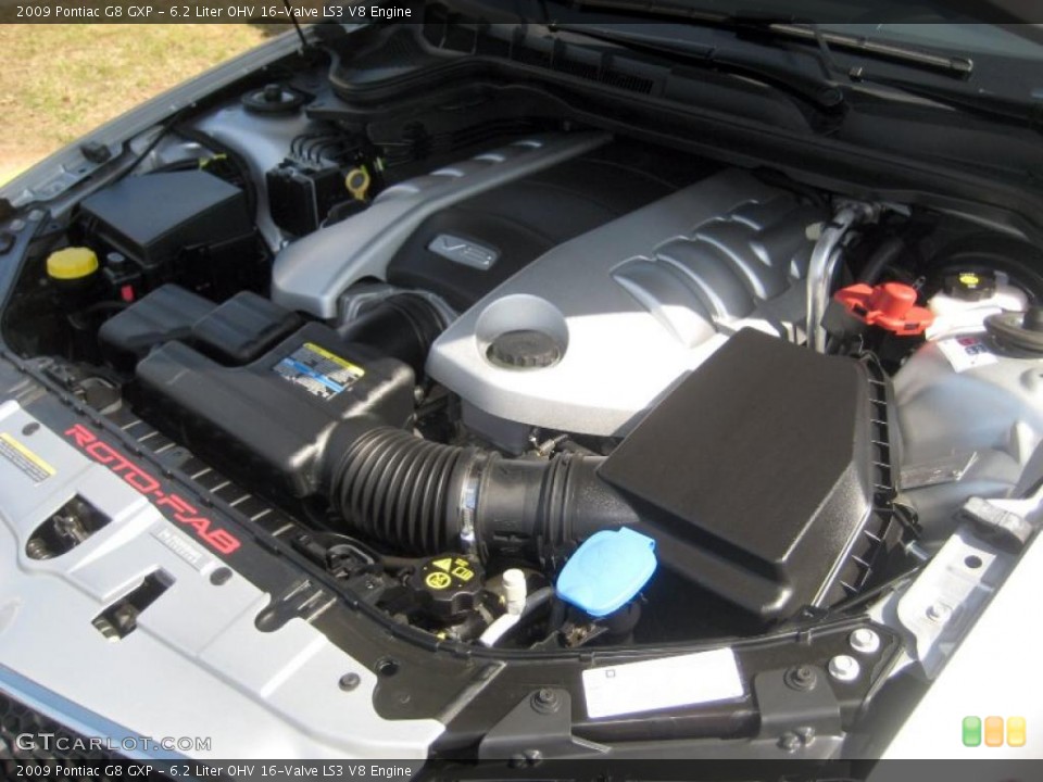 6.2 Liter OHV 16-Valve LS3 V8 Engine for the 2009 Pontiac G8 #46977078
