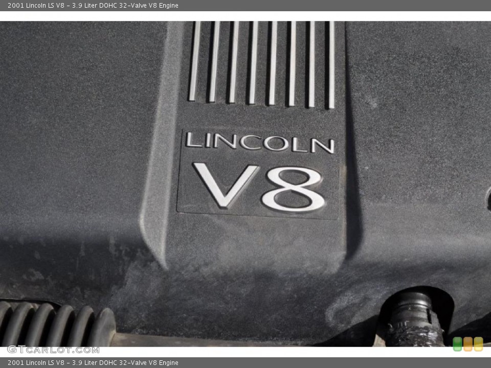 3.9 Liter DOHC 32-Valve V8 Engine for the 2001 Lincoln LS #46979817