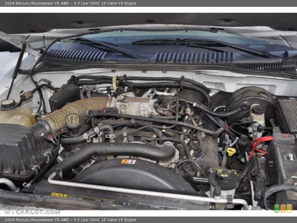 4.6 Liter SOHC 16 Valve V8 Engine for the 2004 Mercury Mountaineer #46980612