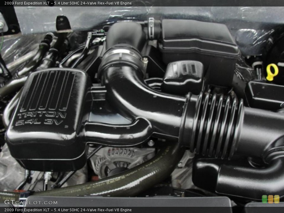 5.4 Liter SOHC 24-Valve Flex-Fuel V8 Engine for the 2009 Ford Expedition #46981131
