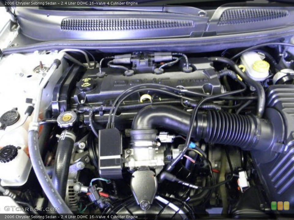 2.4 Liter DOHC 16-Valve 4 Cylinder Engine for the 2006 Chrysler Sebring #46982937