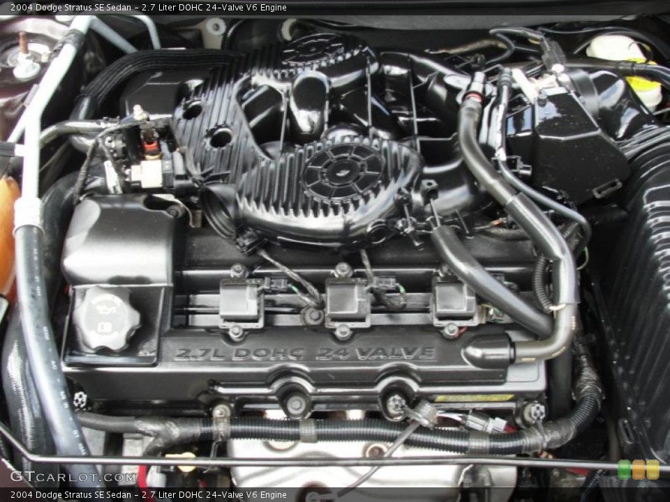 2.7 Liter DOHC 24-Valve V6 Engine for the 2004 Dodge Stratus #46984062
