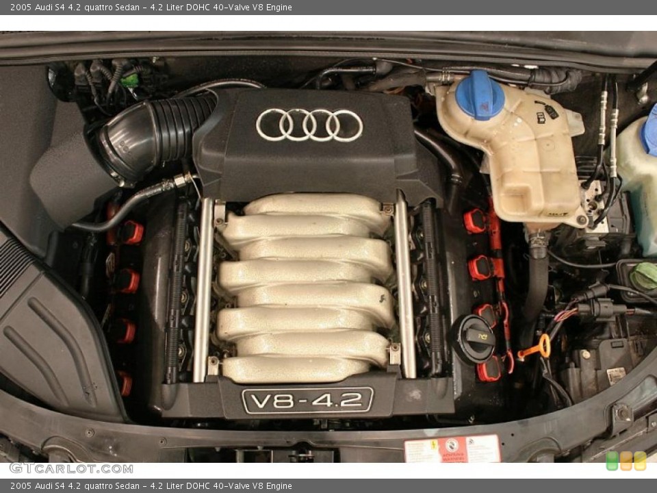 4.2 Liter DOHC 40-Valve V8 Engine for the 2005 Audi S4 #46989915
