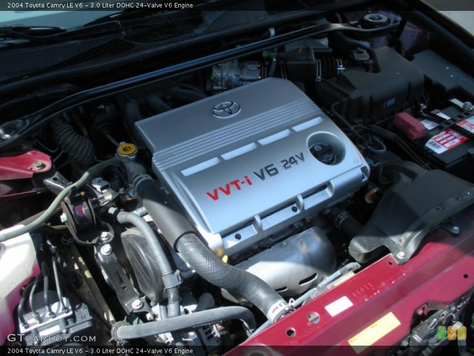 3.0 Liter DOHC 24-Valve V6 Engine for the 2004 Toyota Camry #46991067