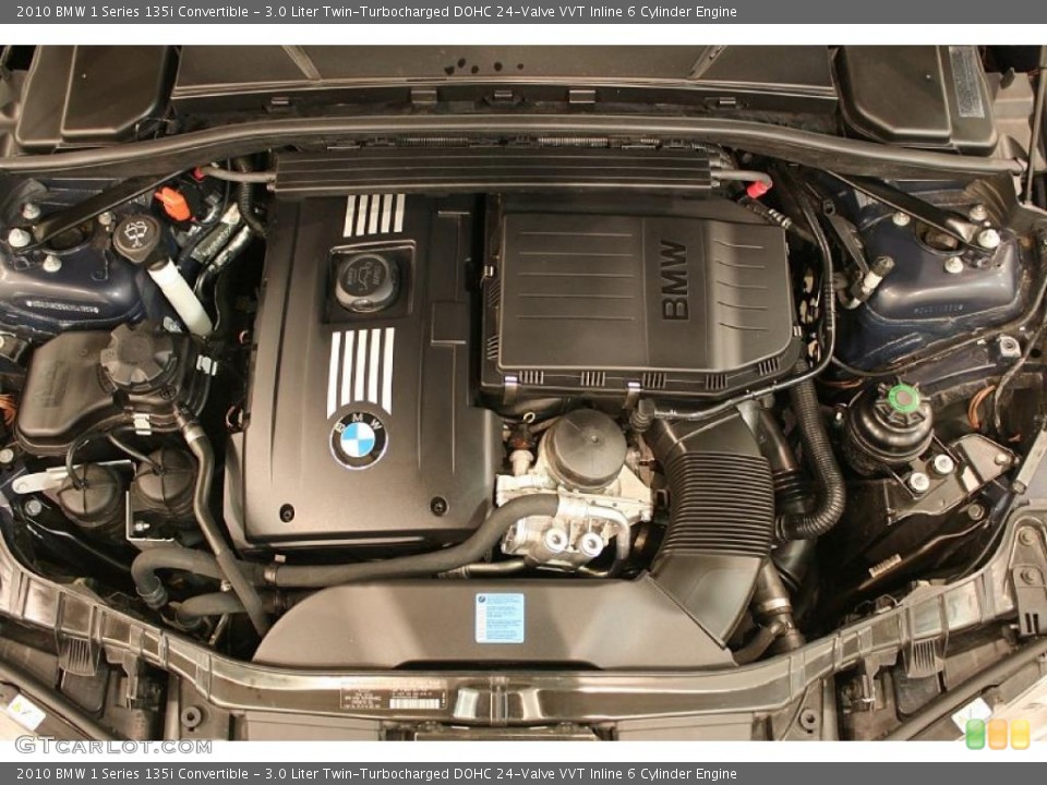 3.0 Liter Twin-Turbocharged DOHC 24-Valve VVT Inline 6 Cylinder Engine for the 2010 BMW 1 Series #46996455