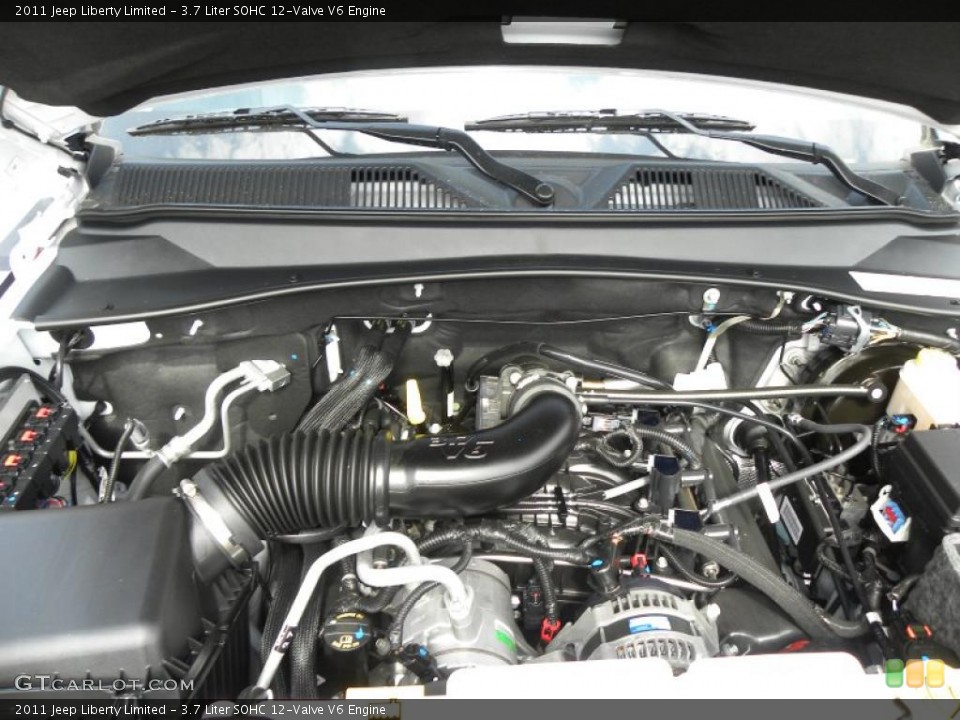 3.7 Liter SOHC 12-Valve V6 Engine for the 2011 Jeep Liberty #46996611