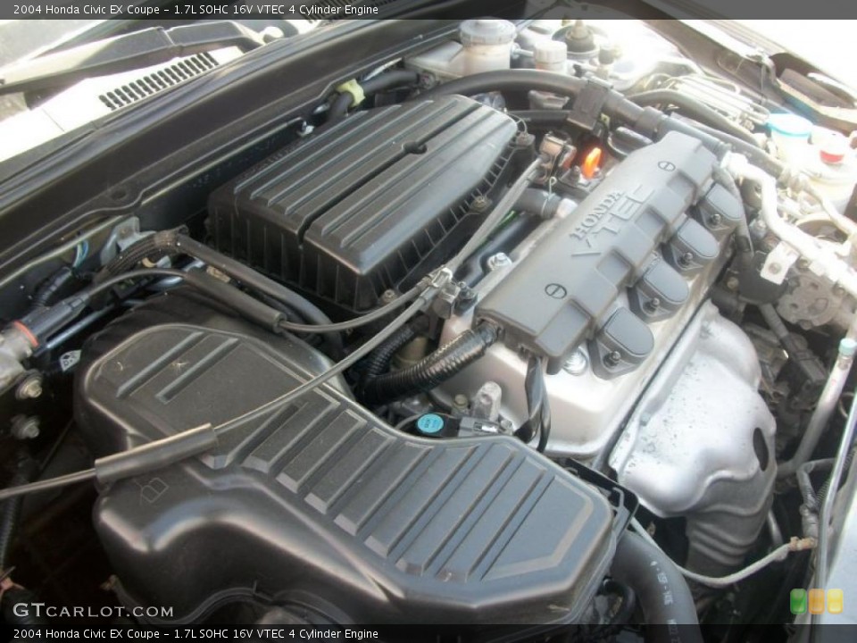 1.7L SOHC 16V VTEC 4 Cylinder Engine for the 2004 Honda Civic #46997139