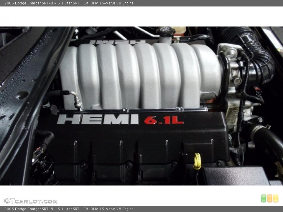 6.1 Liter SRT HEMI OHV 16-Valve V8 Engine for the 2006 Dodge Charger #46998342