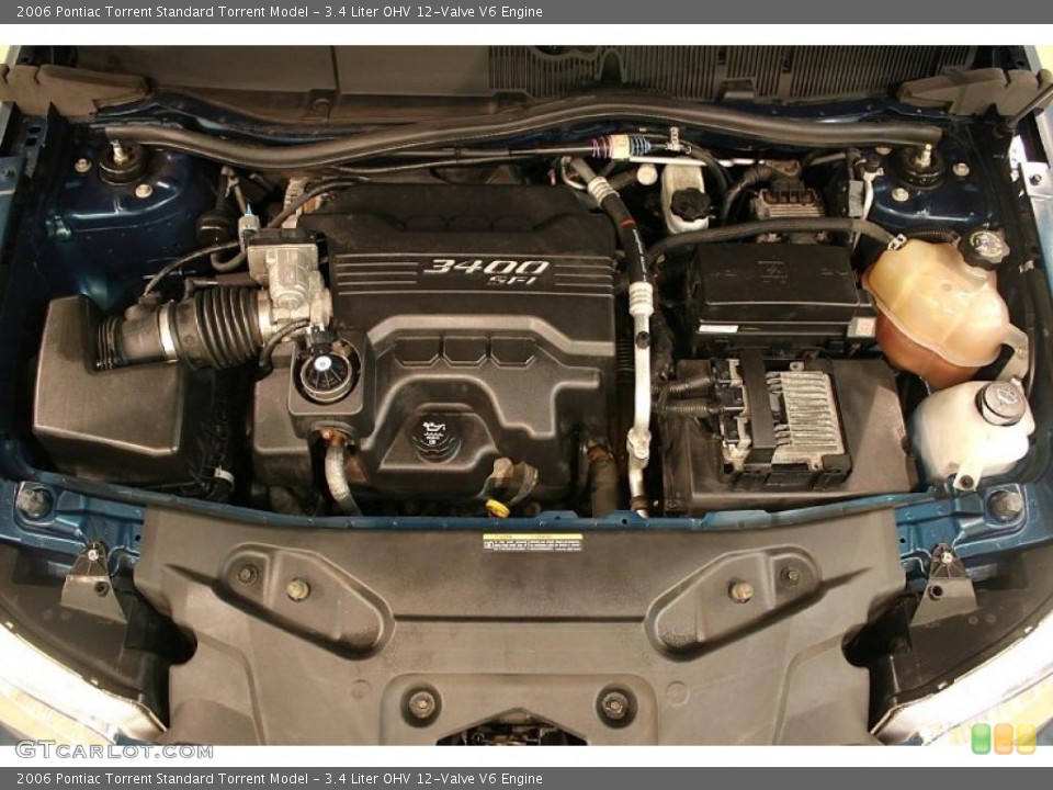 3.4 Liter OHV 12-Valve V6 Engine for the 2006 Pontiac Torrent #47010189