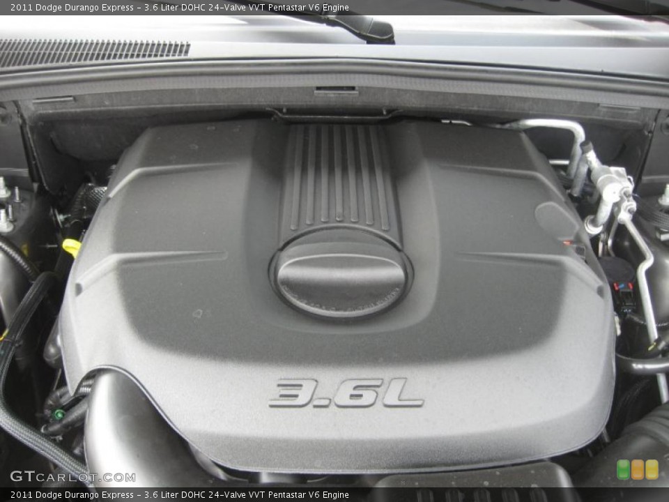 3.6 Liter DOHC 24-Valve VVT Pentastar V6 Engine for the 2011 Dodge Durango #47013768