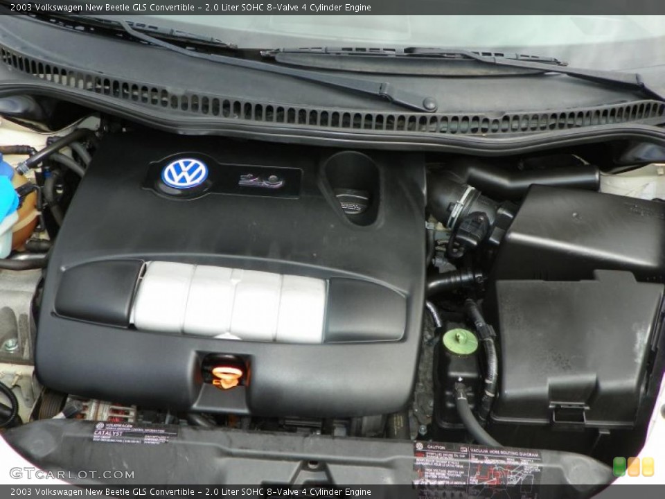 2.0 Liter SOHC 8-Valve 4 Cylinder Engine for the 2003 Volkswagen New Beetle #47014338