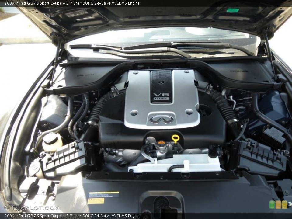 3.7 Liter DOHC 24-Valve VVEL V6 Engine for the 2009 Infiniti G #47017545