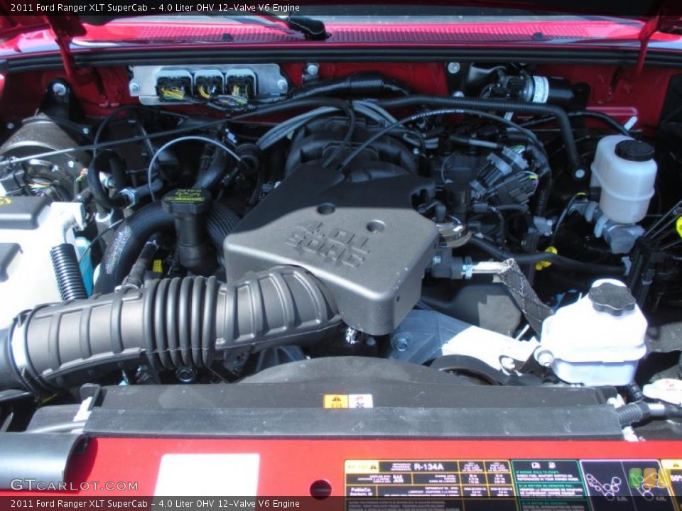 4.0 Liter OHV 12-Valve V6 Engine for the 2011 Ford Ranger #47020164