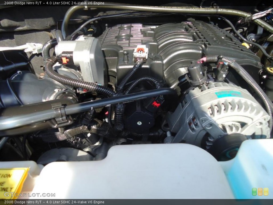 4.0 Liter SOHC 24-Valve V6 Engine for the 2008 Dodge Nitro #47022297