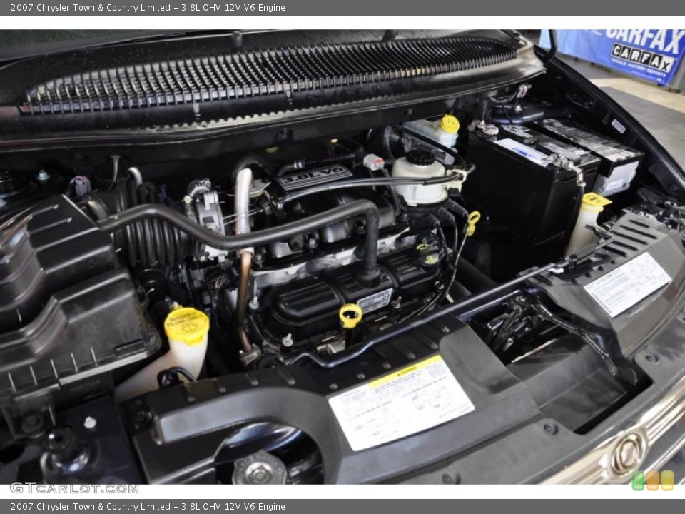 3.8L OHV 12V V6 Engine for the 2007 Chrysler Town & Country #47023374