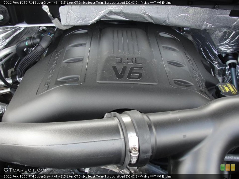 3.5 Liter GTDI EcoBoost Twin-Turbocharged DOHC 24-Valve VVT V6 Engine for the 2011 Ford F150 #47026764