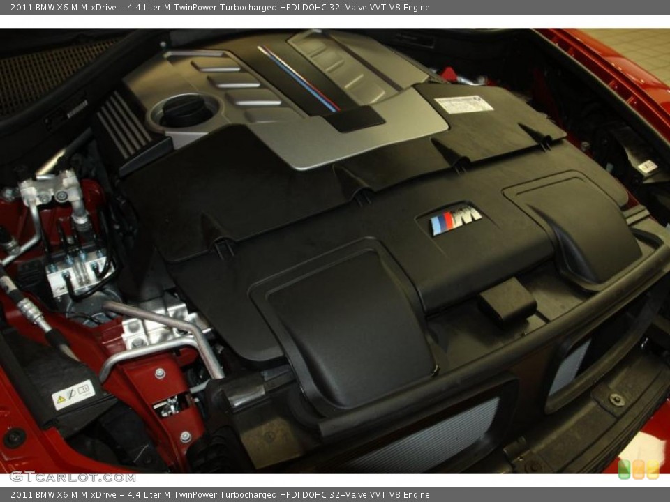 4.4 Liter M TwinPower Turbocharged HPDI DOHC 32-Valve VVT V8 Engine for the 2011 BMW X6 M #47028207